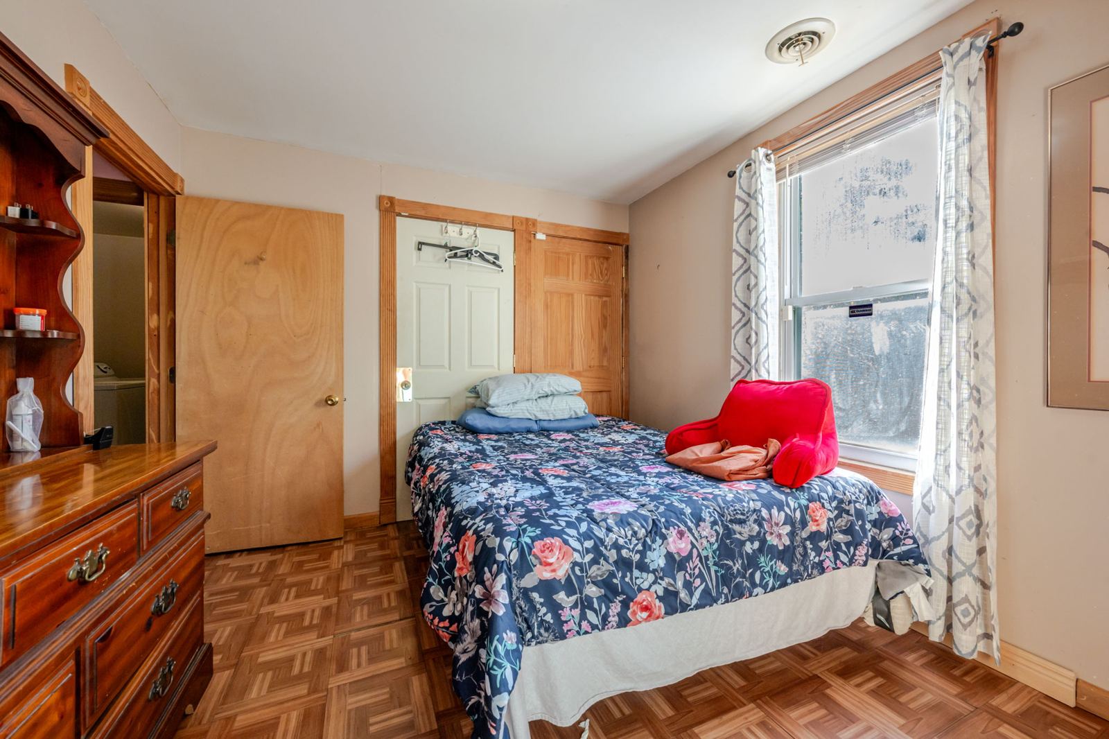 Bedroom, toward the door